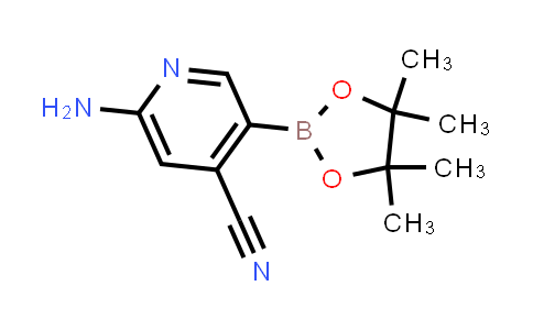 6-Amino-4-cyanopyridine-3-boronic acid pinacol ester