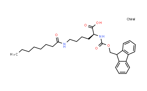 Fmoc-Lys(Octanoyl)-OH