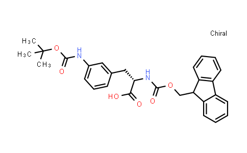 (2S)-3-(3-{[(tert-butoxy)carbonyl]amino}phenyl)-2-({[(9H-fluoren-9-yl)methoxy]carbonyl}amino)propanoic acid