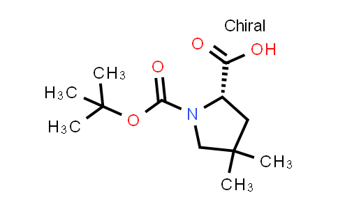 (S)-1-(tert-Butoxycarbonyl)-4,4-dimethylpyrrolidine-2-carboxylic acid
