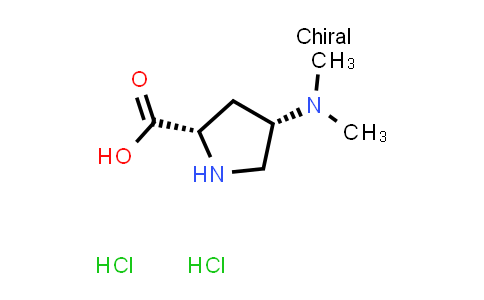 (2S,4S)-4-(Dimethylamino)pyrrolidine-2-carboxylic acid dihydrochloride
