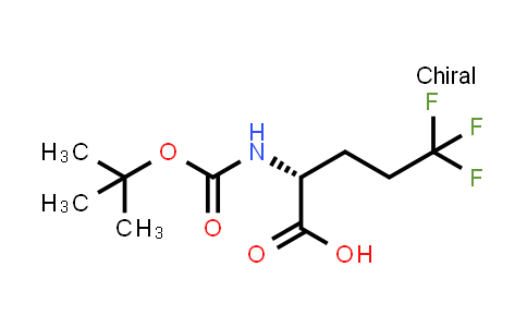 (R)-2-((tert-Butoxycarbonyl)amino)-5,5,5-trifluoropentanoic acid