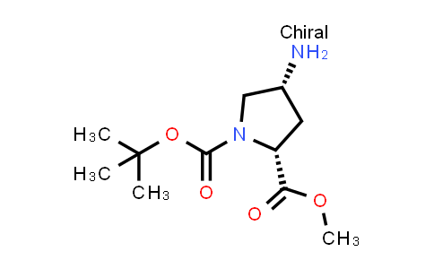 rel-(2R,4R)-1-tert-Butyl 2-methyl 4-aminopyrrolidine-1,2-dicarboxylate