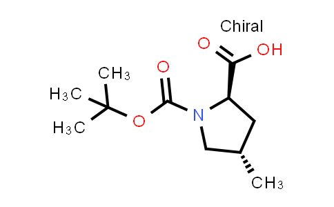 (2R,4S)-1-(tert-Butoxycarbonyl)-4-methylpyrrolidine-2-carboxylic acid