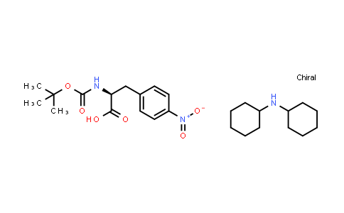 Dicyclohexylamine (S)-2-((tert-butoxycarbonyl)amino)-3-(4-nitrophenyl)propanoate