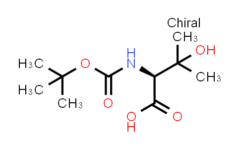(S)-2-((tert-Butoxycarbonyl)amino)-3-hydroxy-3-methylbutanoic acid