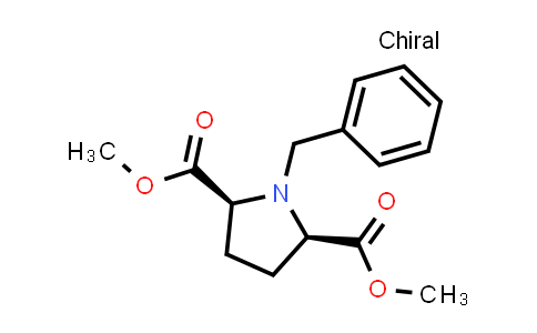 cis-Dimethyl 1-benzylpyrrolidine-2,5-dicarboxylate