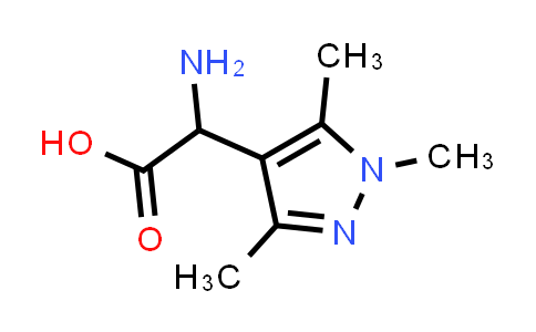2-Amino-2-(1,3,5-trimethyl-1H-pyrazol-4-yl)acetic acid