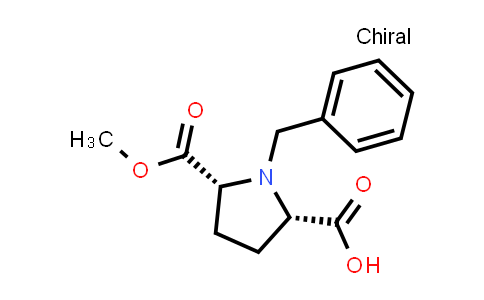 (2S,5R)-1-Benzyl-5-(methoxycarbonyl)pyrrolidine-2-carboxylic acid