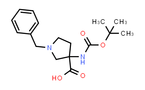 1-Benzyl-3-(Boc-amino)pyrrolidine-3-carboxylic Acid