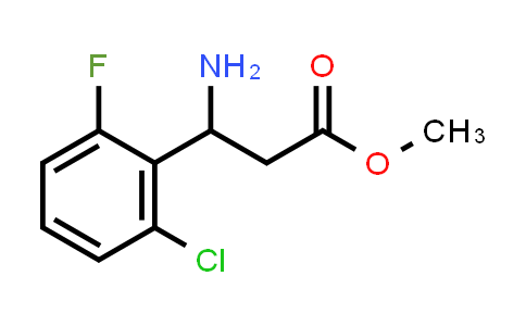 Methyl 3-amino-3-(2-chloro-6-fluorophenyl)propanoate