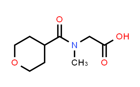 2-(N-Methyltetrahydro-2H-pyran-4-carboxamido)acetic acid