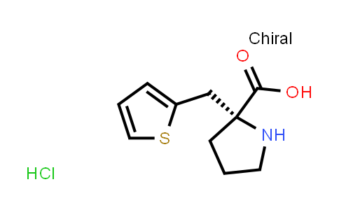 (R)-2-(Thiophen-2-ylmethyl)pyrrolidine-2-carboxylic acid hydrochloride