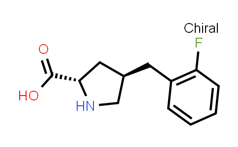(2S,4R)-4-(2-Fluorobenzyl)pyrrolidine-2-carboxylic acid