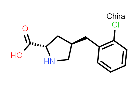 (2S,4R)-4-(2-Chlorobenzyl)pyrrolidine-2-carboxylic acid