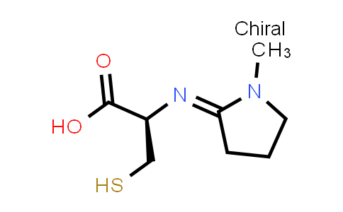 (R)-3-Mercapto-2-((1-methylpyrrolidin-2-ylidene)amino)propanoic acid