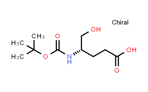 (S)-4-((tert-Butoxycarbonyl)amino)-5-hydroxypentanoic acid
