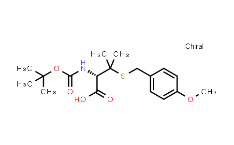 (S)-2-((tert-Butoxycarbonyl)amino)-3-((4-methoxybenzyl)thio)-3-methylbutanoic acid