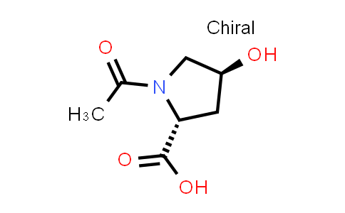 rel-(2R,4S)-1-Acetyl-4-hydroxypyrrolidine-2-carboxylic acid