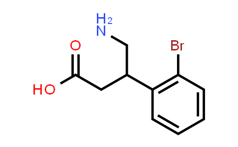 4-Amino-3-(2-bromophenyl)butanoic acid