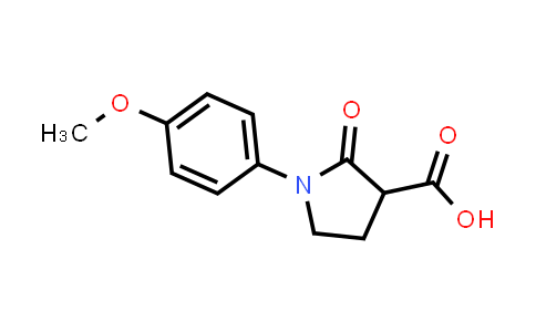 1-(4-Methoxyphenyl)-2-oxopyrrolidine-3-carboxylic acid