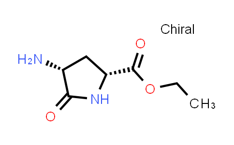 (2R,4R)-Ethyl 4-amino-5-oxopyrrolidine-2-carboxylate