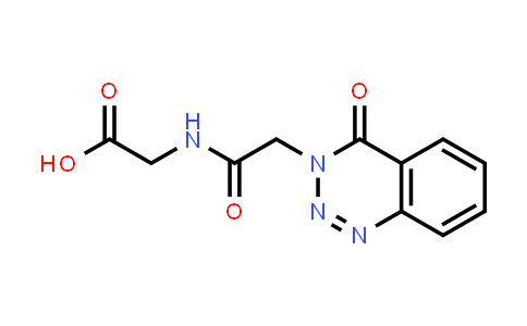 2-(2-(4-Oxobenzo[d][1,2,3]triazin-3(4H)-yl)acetamido)acetic acid