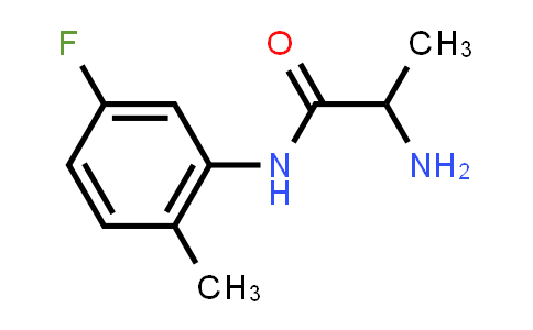 2-Amino-N-(5-fluoro-2-methylphenyl)propanamide