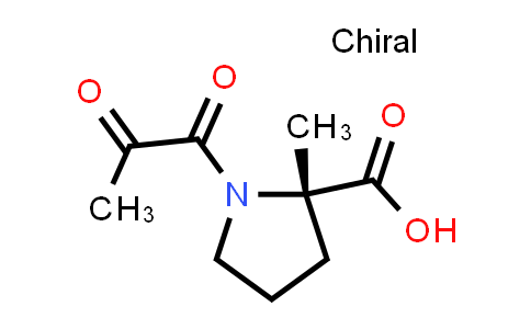 (S)-2-Methyl-1-(2-oxopropanoyl)pyrrolidine-2-carboxylic acid