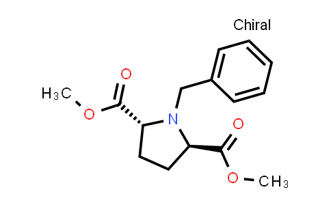 (2R,5R)-Dimethyl 1-benzylpyrrolidine-2,5-dicarboxylate