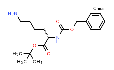 (S)-tert-Butyl 6-amino-2-(((benzyloxy)carbonyl)amino)hexanoate