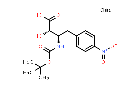(2S,3R)-3-((tert-Butoxycarbonyl)amino)-2-hydroxy-4-(4-nitrophenyl)butanoic acid