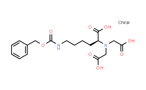 (S)-2,2'-((5-(((Benzyloxy)carbonyl)amino)-1-carboxypentyl)azanediyl)diacetic acid