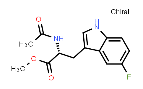 (R)-Methyl 2-acetamido-3-(5-fluoro-1H-indol-3-yl)propanoate