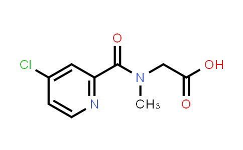 2-(4-Chloro-N-methylpicolinamido)acetic acid
