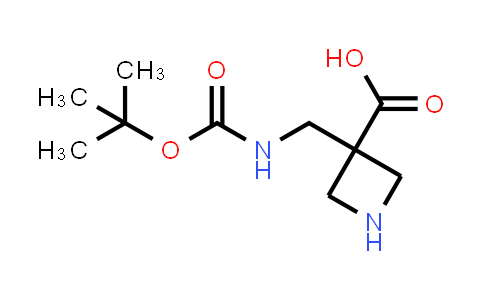 3-(((tert-Butoxycarbonyl)amino)methyl)azetidine-3-carboxylic acid