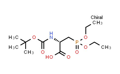 (S)-2-((tert-Butoxycarbonyl)amino)-3-(diethoxyphosphoryl)propanoic acid
