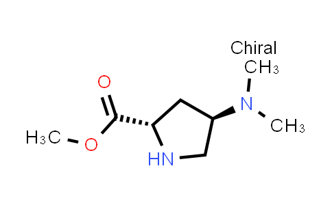(2S,4R)-Methyl 4-(dimethylamino)pyrrolidine-2-carboxylate