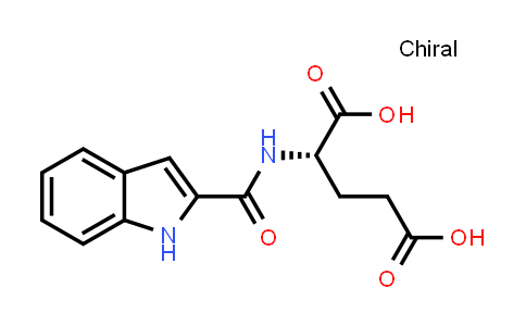 (S)-2-(1H-Indole-2-carboxamido)pentanedioic acid