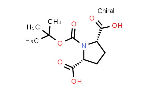 cis-1-(tert-Butoxycarbonyl)pyrrolidine-2,5-dicarboxylic acid