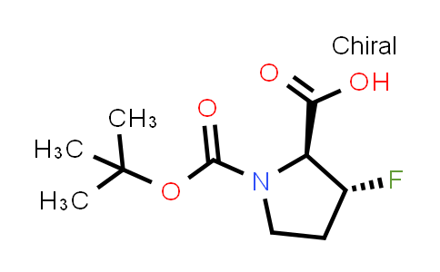 trans-1-(tert-Butoxycarbonyl)-3-fluoropyrrolidine-2-carboxylic acid