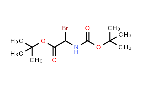 tert-Butyl 2-bromo-2-((tert-butoxycarbonyl)amino)acetate