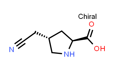 (2S,4S)-4-(Cyanomethyl)pyrrolidine-2-carboxylic acid