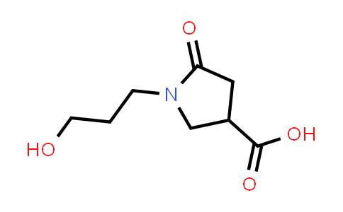 1-(3-Hydroxypropyl)-5-oxopyrrolidine-3-carboxylic acid