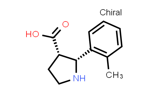 (2R,3S)-2-(o-Tolyl)pyrrolidine-3-carboxylic acid