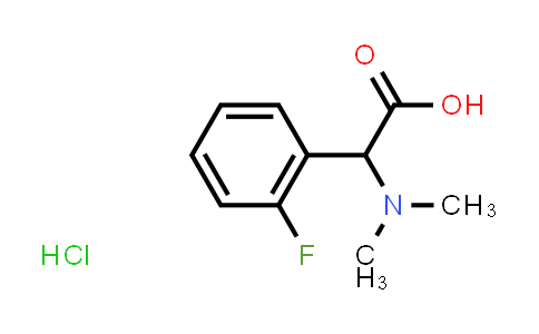2-(Dimethylamino)-2-(2-fluorophenyl)acetic acid hydrochloride
