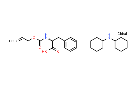 Dicyclohexylamine (R)-2-(((allyloxy)carbonyl)amino)-3-phenylpropanoate