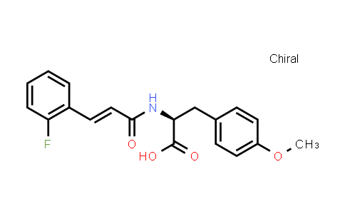 (S,E)-2-(3-(2-Fluorophenyl)acrylamido)-3-(4-methoxyphenyl)propanoic acid