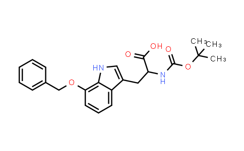 3-(7-(Benzyloxy)-1H-indol-3-yl)-2-((tert-butoxycarbonyl)amino)propanoic acid