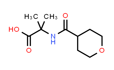 2-Methyl-2-(tetrahydro-2H-pyran-4-carboxamido)propanoic acid